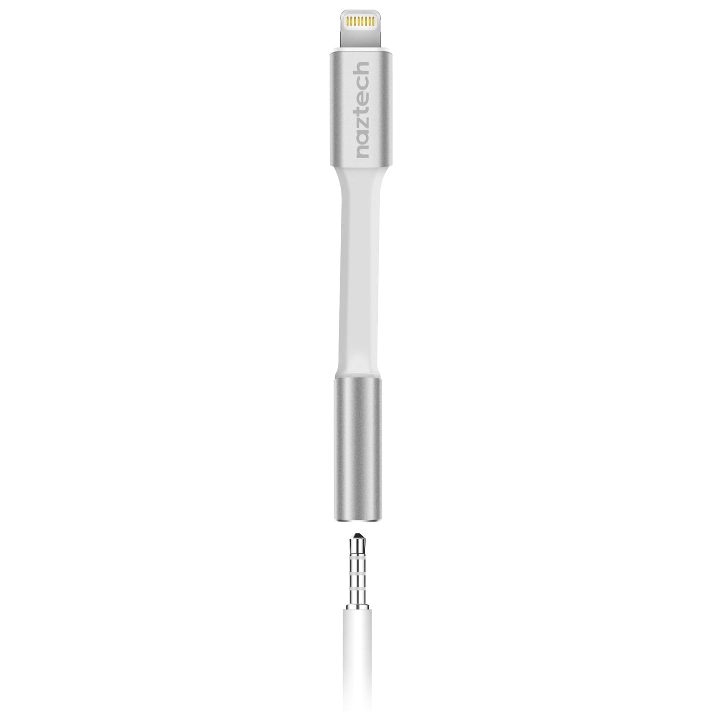 Naztech MFi Lightning to 3.5mm Adapter White (14647-HYP)